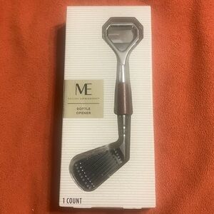 Wood Handle Golf Club Bottle Opener by ME Modern Expressions Brand New